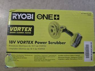 Ryobi 18v vortex power scrubber