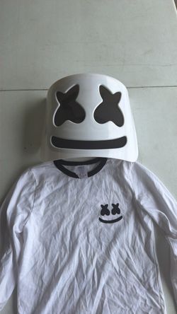 Marshmello Smile Crest Costume