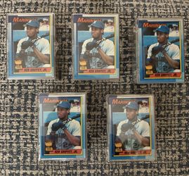 1990 Topps #336 Ken Griffey Jr. – 100 Card "Time Capsule" Bundles