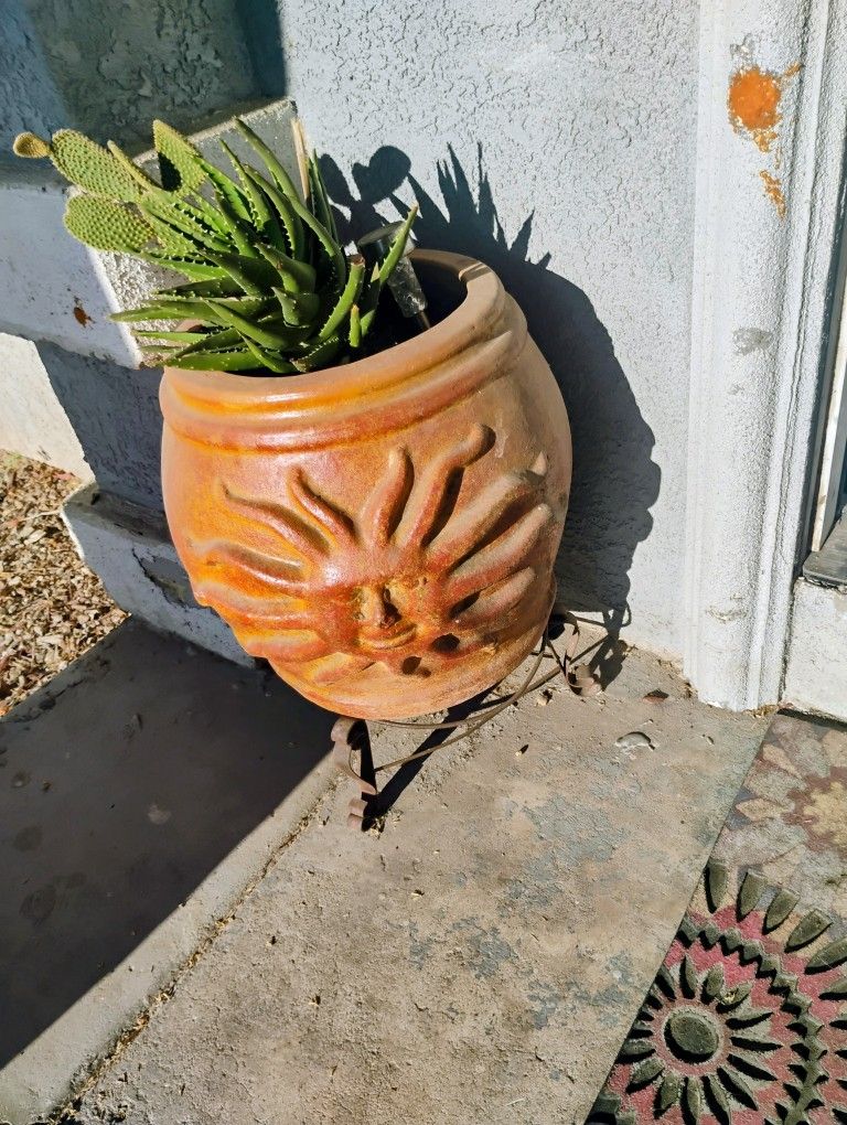 Mexican Flower Pot
