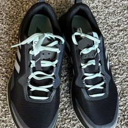 Adidas Terrex 260 CMTK Shoes Black/Seafoam Green Trail Running Athletic Sneakers