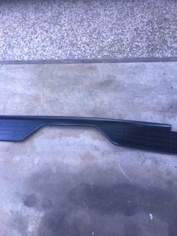 Rubber step pad for older GM pickup