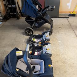 Chicco Bravo LE Carseat and Stroller