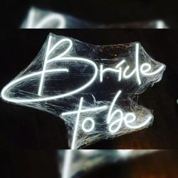 Bride To Be  Neon Sign 