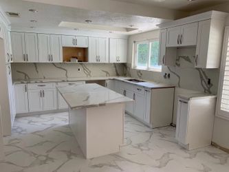 Kitchen bathroom granite quartz counter top install