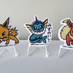 Pokémon Sticker Decal Lot (3 pack)