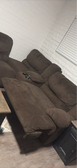 Brown couch