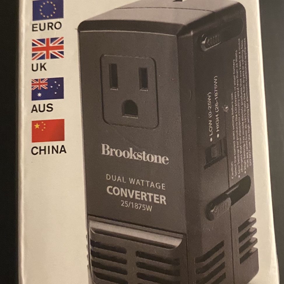 Brand New Brookstone Global Power Converter for Sale in Matthews