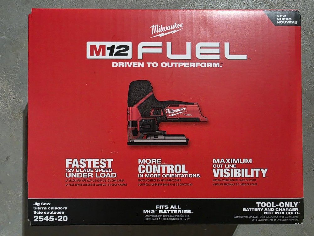 Milwaukee M12 Fuel Jig Saw