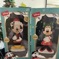 Xmas Mickey And Minnie