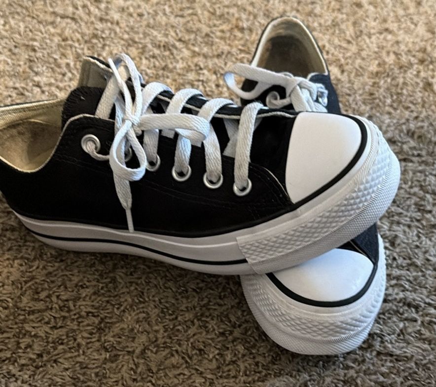 Converse platform sneakers