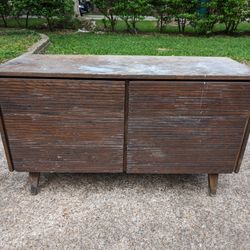 Solid Wood Dresser For Refinishing 