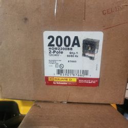 200 Amp  Square D  