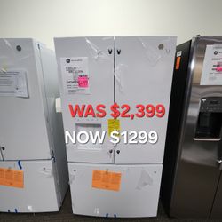 GE ENERGY Star 25.7 Cu. Ft. French Door Refrigerator 
