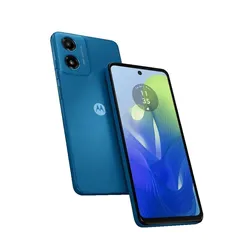 Moto g 2024 cell phone blue color wallmart phone