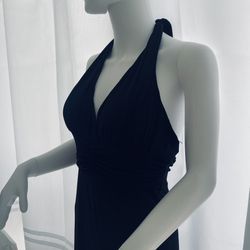 Women’s Black Halter Jumpsuit 