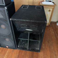 SPEAKER / SUBS - (2) 18” Passive Subwoofers