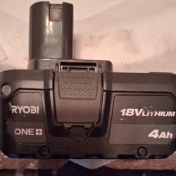 Ryobi 18v 4ah Battery 