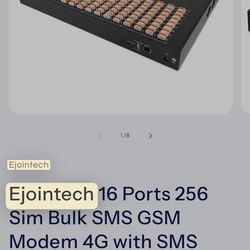 EJOINTECH 16 ports 256 sim bulk sms gsm modem