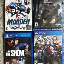 PS4 Ps2 Ps Games