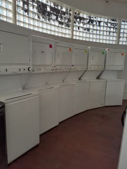 27 in stackables washer/dryer in excellent conditions with 4 months warranty from$299 & up ‼️