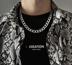 Stainless Steel Silver Plated Chain 