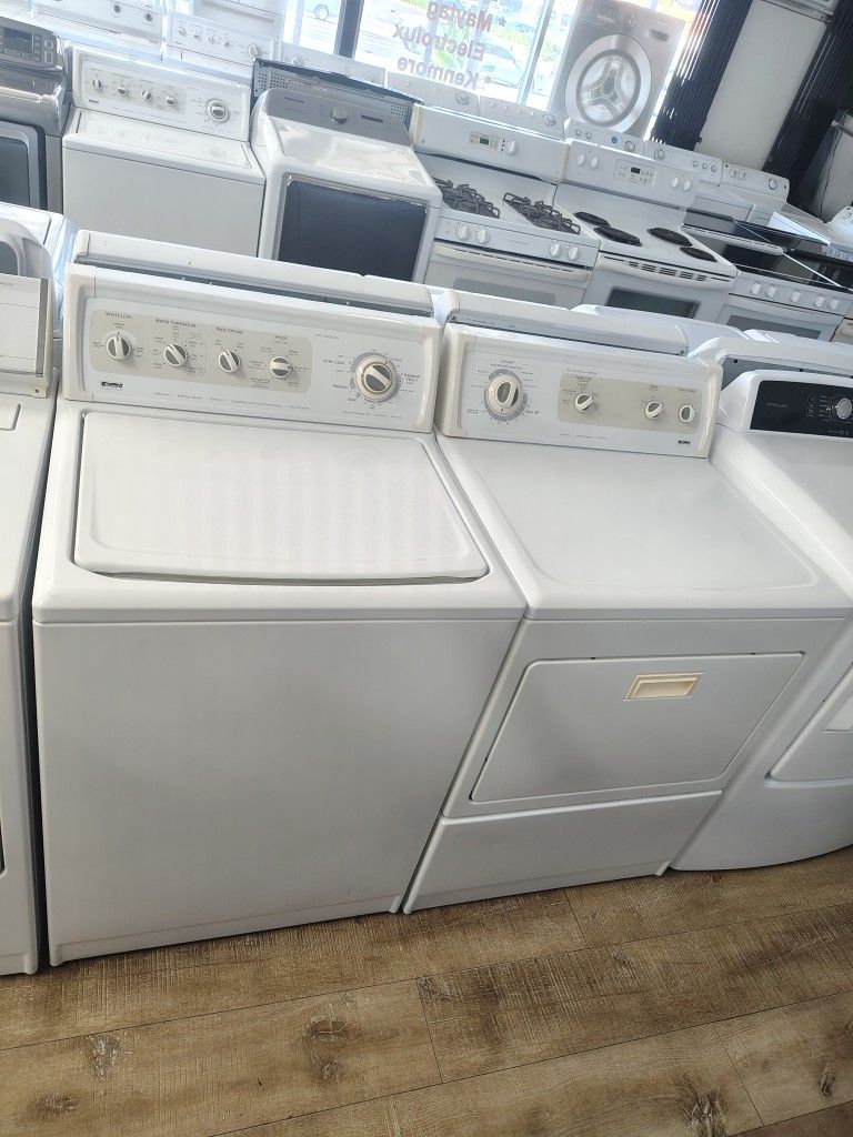 Kenmore Top Load Washer Gas Dryer King Size Capacity In Excellent Working Condition 