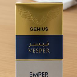 Title: GENIUS VESPER EMPER (100ml) Eau De Parfum - New in Box