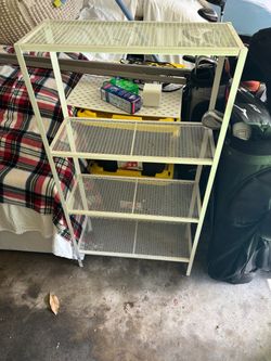 Metal IKEA Bookshelf (2)