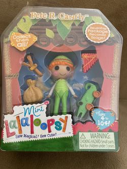 New Lalaloopsy Pete R. Canfly HTF Mini Figure with Accessories