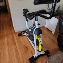 Brand New Costco Spin Bike With Icoach Ifit Pro Form