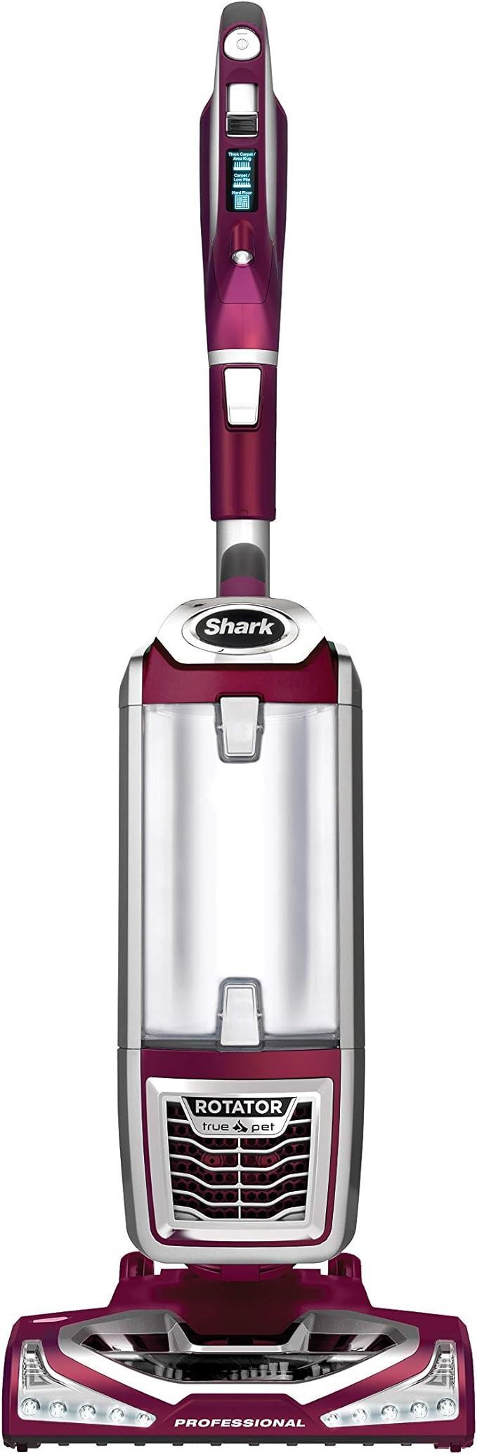 Shark NV752 Rotator Powered Lift-Away TruePet Upright Vacuum with HEPA Filter, Large Dust Cup Capacity, LED Headlights, Upholstery Tool, Perfect Pet