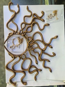 Medusa Gold headband NEW