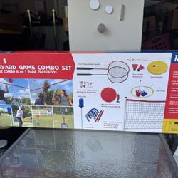 6 In 1 Backyard Game Combo Set