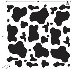 Cow Print Bandana