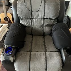 Fully functional recliner needing upholstery
