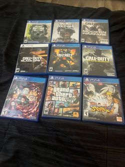 PS4 and PS5 Games