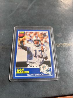 Dan Marino score football card