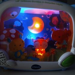 VTech Glowing Light Up Baby Night Light Tv W Projector 