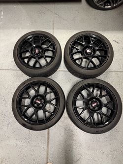 18x8” BBS Wheels & Tires