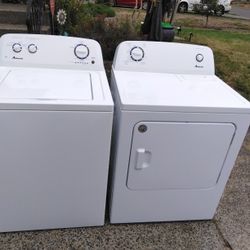 Washer and Dryer 