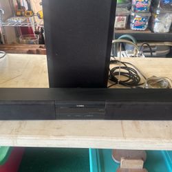 Yamaha Sound Bar And Speaker