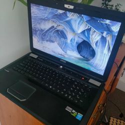 MSI gaming laptop i7 steel series