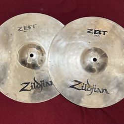 Zildjian ZBT Hi Hats Cymbals 13”