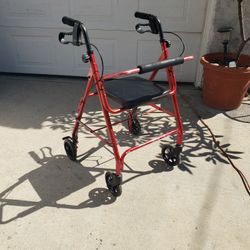 Walker With Seat 