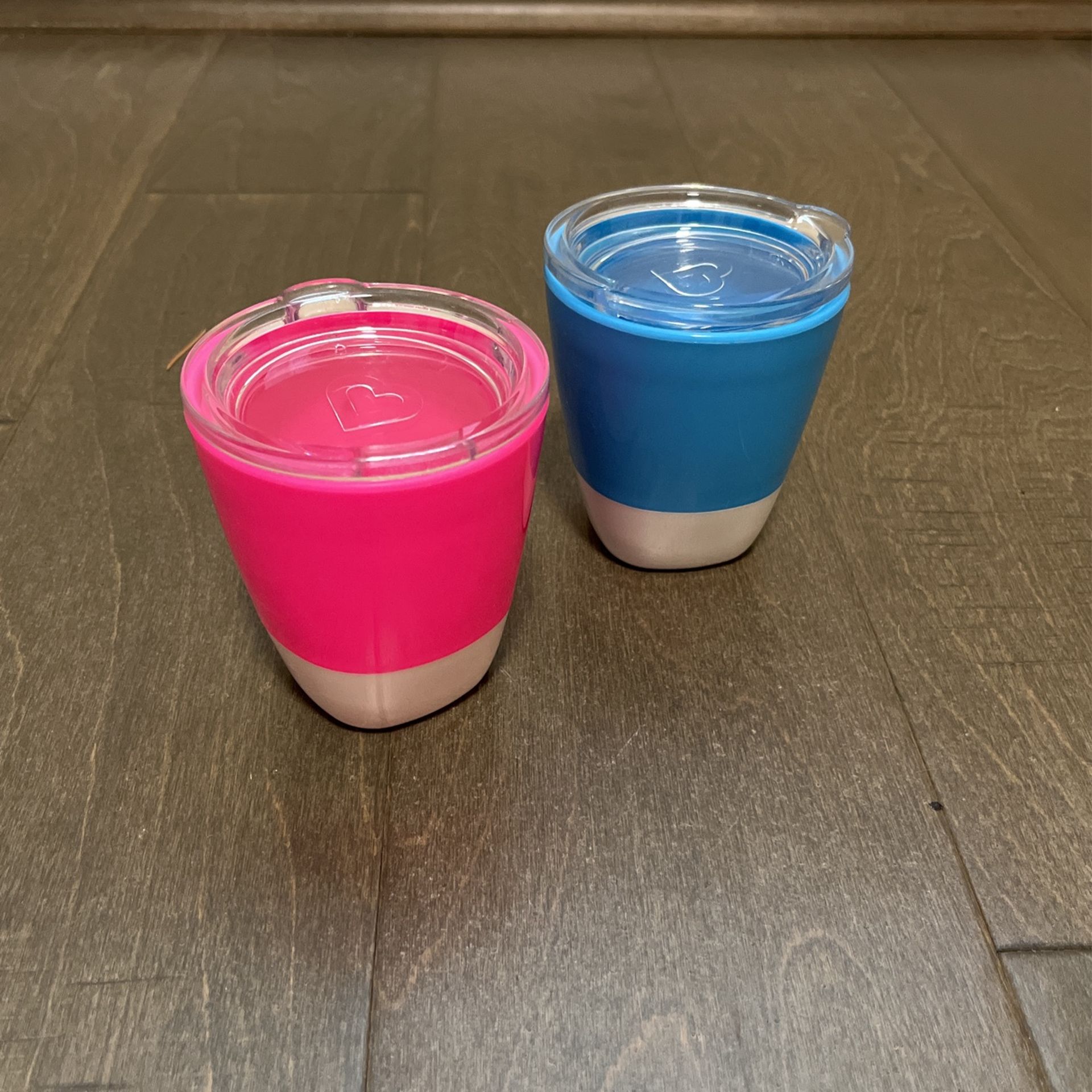 Munchkin Toddler Cups With Lids x2