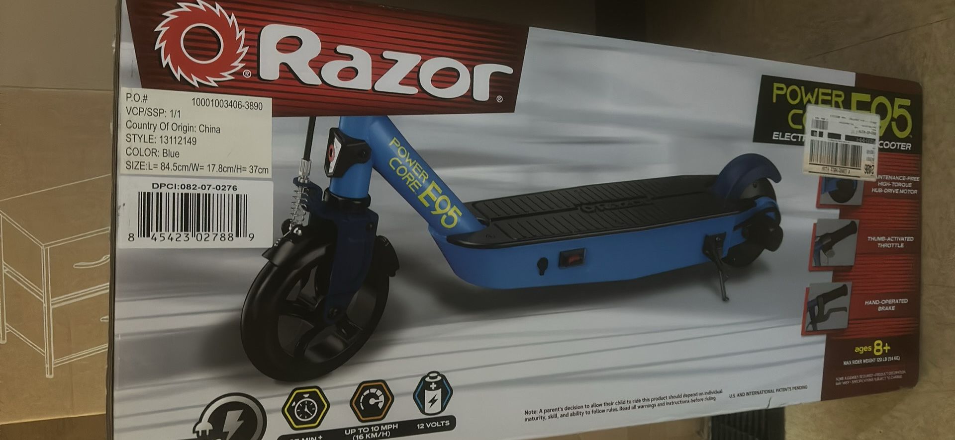 Electrical razor scooter