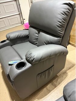 Recliner with massage and heat (2)