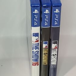 PS4 Game BUNDLE!! The Show 16,17,19! (3 Games!) ($21)