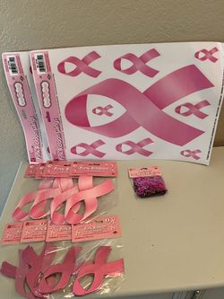 Breast Cancer Awareness Decor Lot